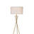 Mid-Century Hourglass Design Floor Lamp