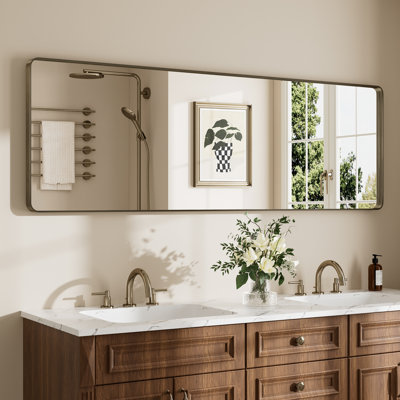 Miroir de salle de bain mural Llesenia