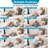Memory Foam Wedge Pillow Set,Adjustable Back Support Pillow-248281632