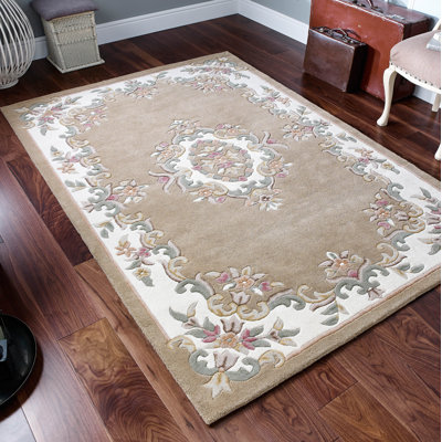 Jamison Oriental Wool Hand Tufted Area Rug