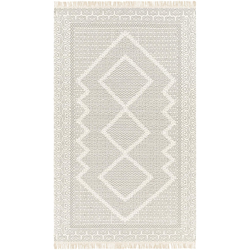 Tapis en laine Kenyatta, Rectangle 8 pi 10 po x 12 pi