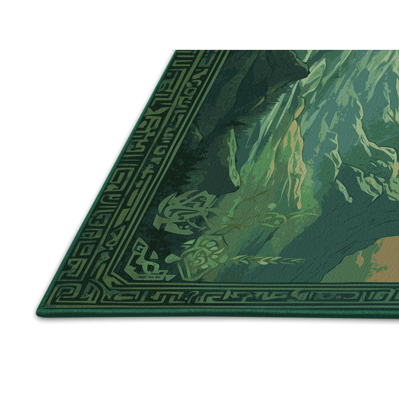 Spirit Temple Rug, Square 6'