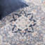 Tapis lavable Hults 204 en beige / gris / bleu marine-643577873