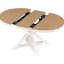 Salle à manger rétro avec 4 chaises - table extensible, construction pour la maison-140425633-140425634-140425305
