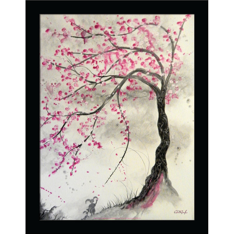 Reproduction d’art encadrée, "Blossom Tree" par éd Capeau