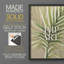 Impression sur toile de jute Palm Frond I - bois massif-231929173-231929179