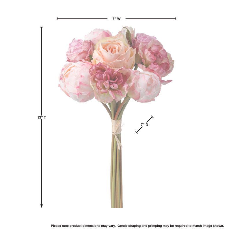 Centre de table Parisian Dry Garden Rose
