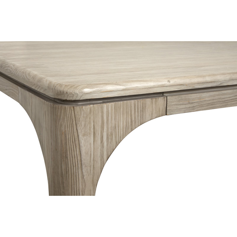 Extendable Rectangular Dining Table With 2 Benches, 3 Pcs: Table, 2 Benches
