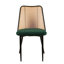 Ensemble de 2 chaises de salle à manger en rotin, rembourrées avec dossier en canne naturelle pour plus de confort et de style dans les salles à manger et les salons-1692865877-1692865876
