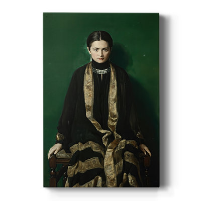 Mrs. Dalahaye -Gallery Wrapped Canvas by John Collier