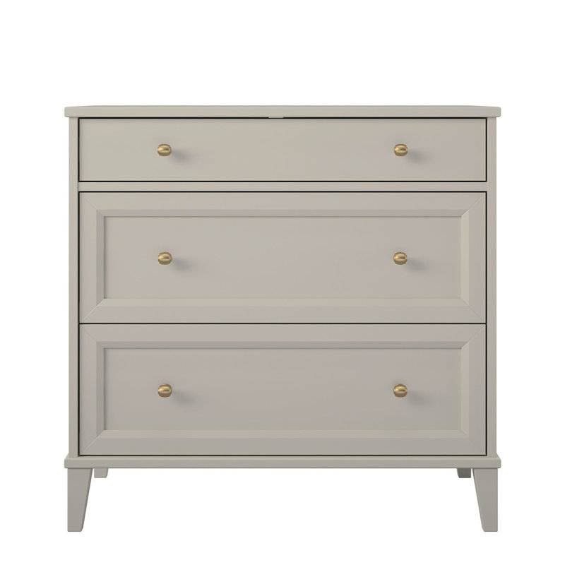Commode 2 tiroirs avec bureau coulissant Monticello