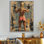 «Gym Model Woman Lifting The Deadlift I - Fashion Gym Girl», reproduction d'art murale