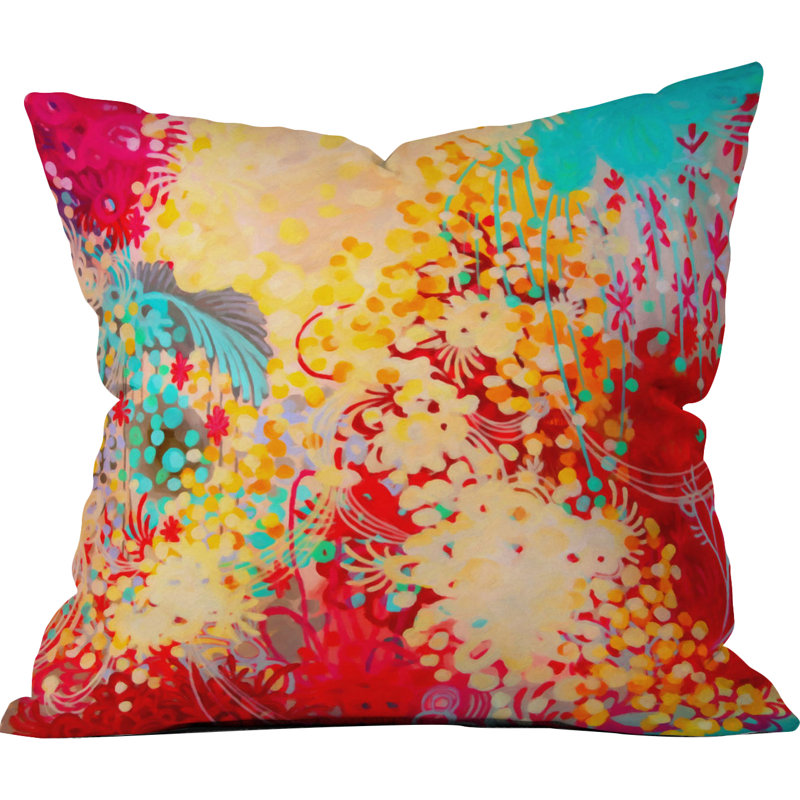 Coussin décoratif intérieur / extérieur Stephanie Corfee Bohemian, 20 po x 20 po