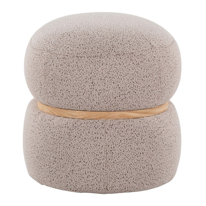 Repose-pieds Cinch, Beige