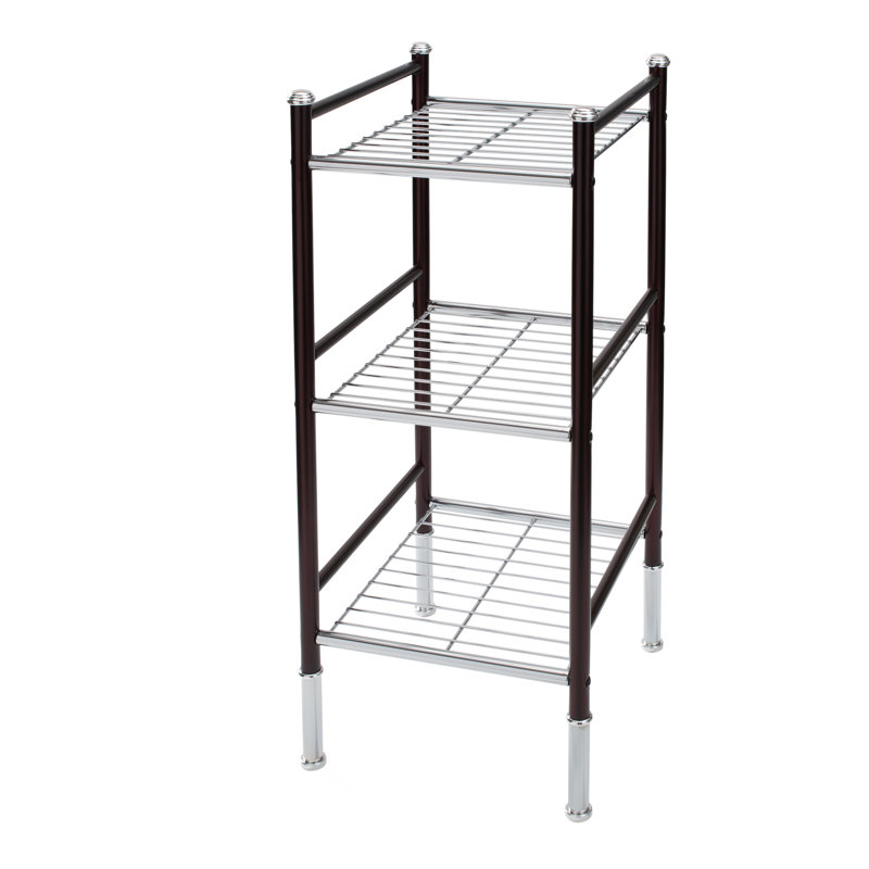 Galasso Metal Bathroom Shelves, 13" H x 29.8" W x 14" D