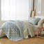 Ensemble de courtepointe réversible d'inspiration florale Boho-95385582-95385583