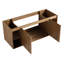Meuble-lavabo moderne avec lavabo double, fixation murale, lavabo 48 po - Design luxueux
