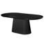 Table de salle à manger ovale Mid-Century-848041434