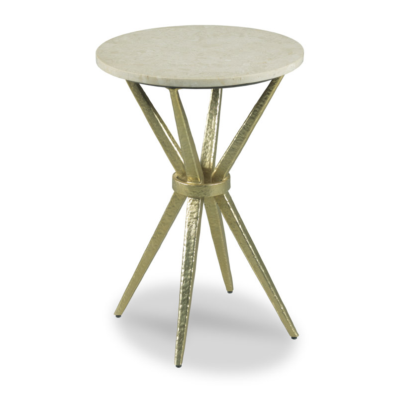Table de bout Carmen Stone, Hollywood doré