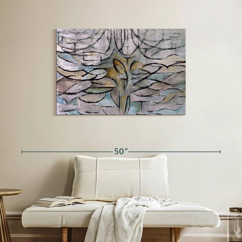 Avery, le pommier en fleurs, H 26 po x l 39 po