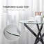 Metal Base Dining Table