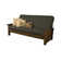 Stratford Queen 87" Wide Loose Back Futon and Mattress