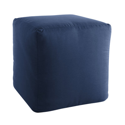 Outdoor Ottoman with Sunbrella Cushion -  Birch Lane™, 81B9335F36E44E6A89BF86482F3C12E4