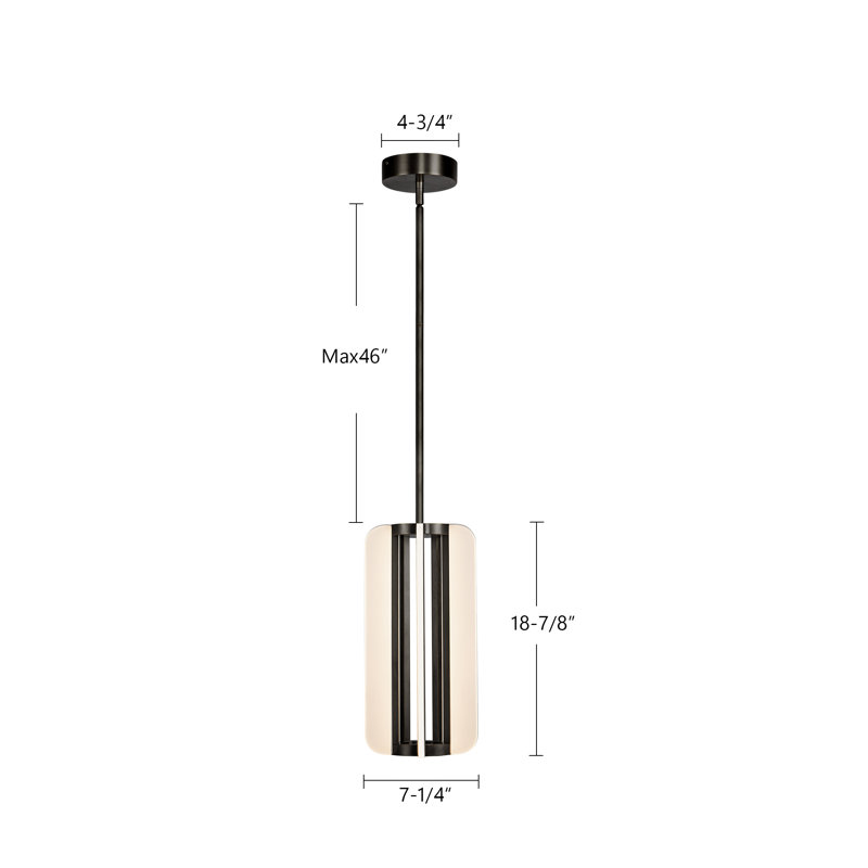 Anders 4 - Light Pendant, Vintage Brass