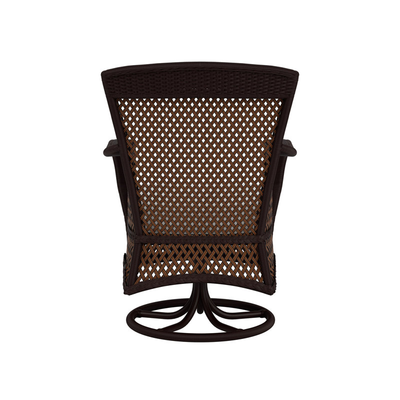 Grand Traverse Outdoor Dining Armchair, Caramel, Gateway Aloe
