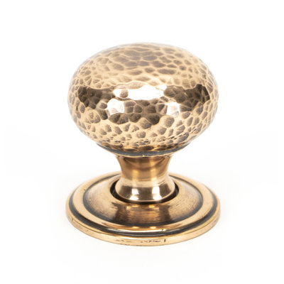 Hammered Mushroom 32mm Diameter Knob