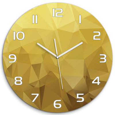 Jonadab Glass Wall Clock