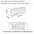Rectangular Information Counter, Cashier Counter, and Writing Desk with Single Surface for Office or Store-110846442-110846444