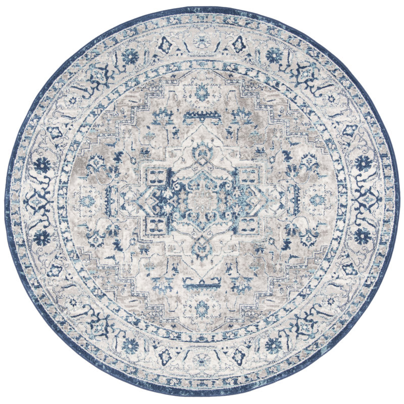 Westford Oriental Area Rug, Round 201 cm