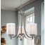 Lustre classique à 3 lumières avec abat-jour