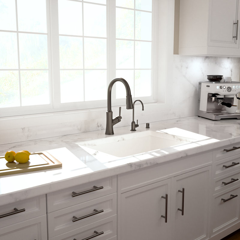 Écart d'air hansgrohe en chrome noir brossé, Noir satiné