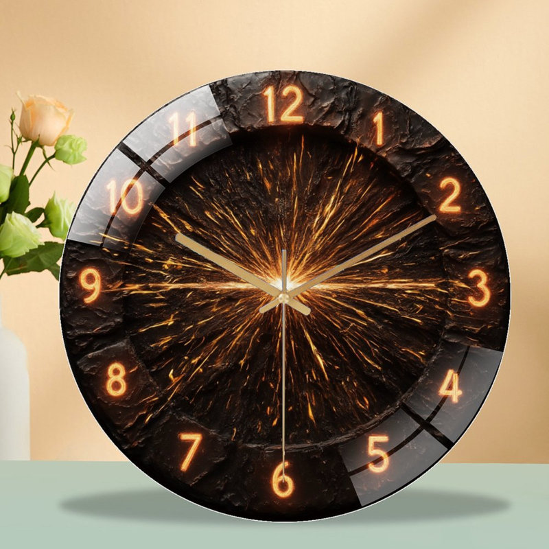 Horloge murale de 12 po