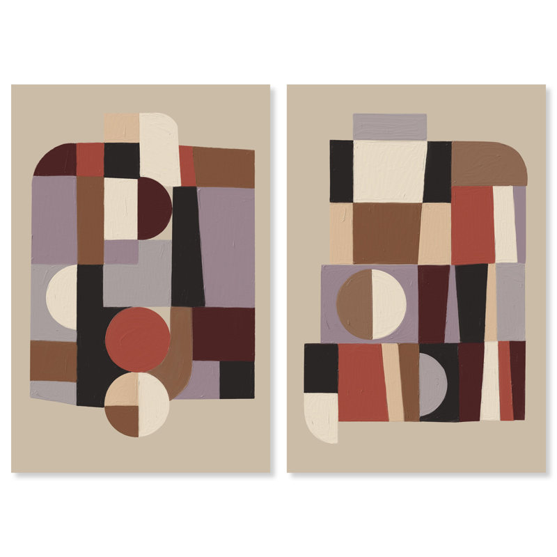 Berry Deco Set Set by Oliver Gal, 15" H x 10" W, Gallery Wrapped