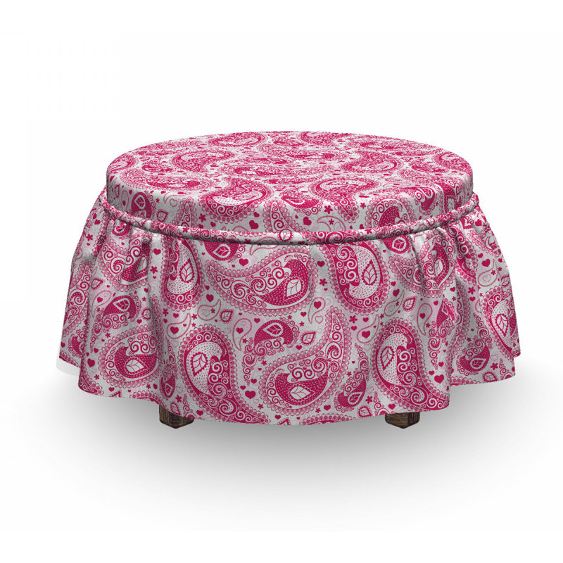 Housse pour repose-pieds motif oriental boho