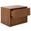 Table de chevet flottante 2 tiroirs Lylia-1298056755