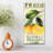 Fresh Oranges Wall Sign Canvas Print-16149037