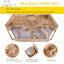 Cage pour animaux 3 niveaux Hannan
