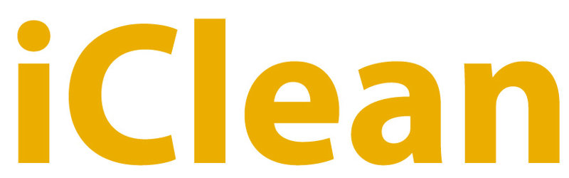 Décalcomanie murale à linge iclean, H 6 po x l 24 po x P 0,01 po, Jaune signalisation