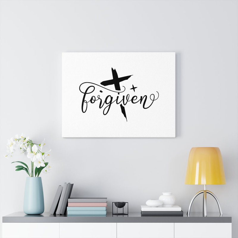 Forgiven - Wrapped Canvas Print, 46cm H x 61cm W
