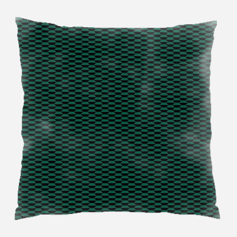 Coussin décoratif à motif, Intérieur