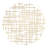 Abstract Lines Round Hanging Dimensional Sculpture-111302632-111302630