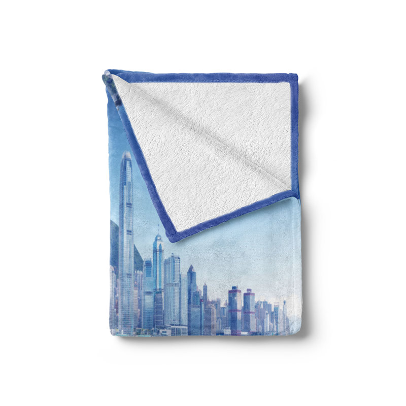 Hand Woven Throw Blanket, 50" x 60"