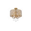 Plafonnier semi-encastré 4 lumières 17 po Dusin-61751749-61751750-61869714