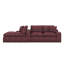 Canapé modulaire 107,9 po Cloud, canapé rembourré avec double couche et poches latérales-50798022