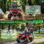 Grand quad 24V pour enfants - 2 places 4 roues motrices, moteur puissant de 800 W, télécommande pour les enfants de 3 à 8 ans-88313750