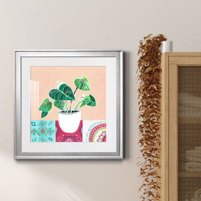 Growing Happy I - peinture encadrée